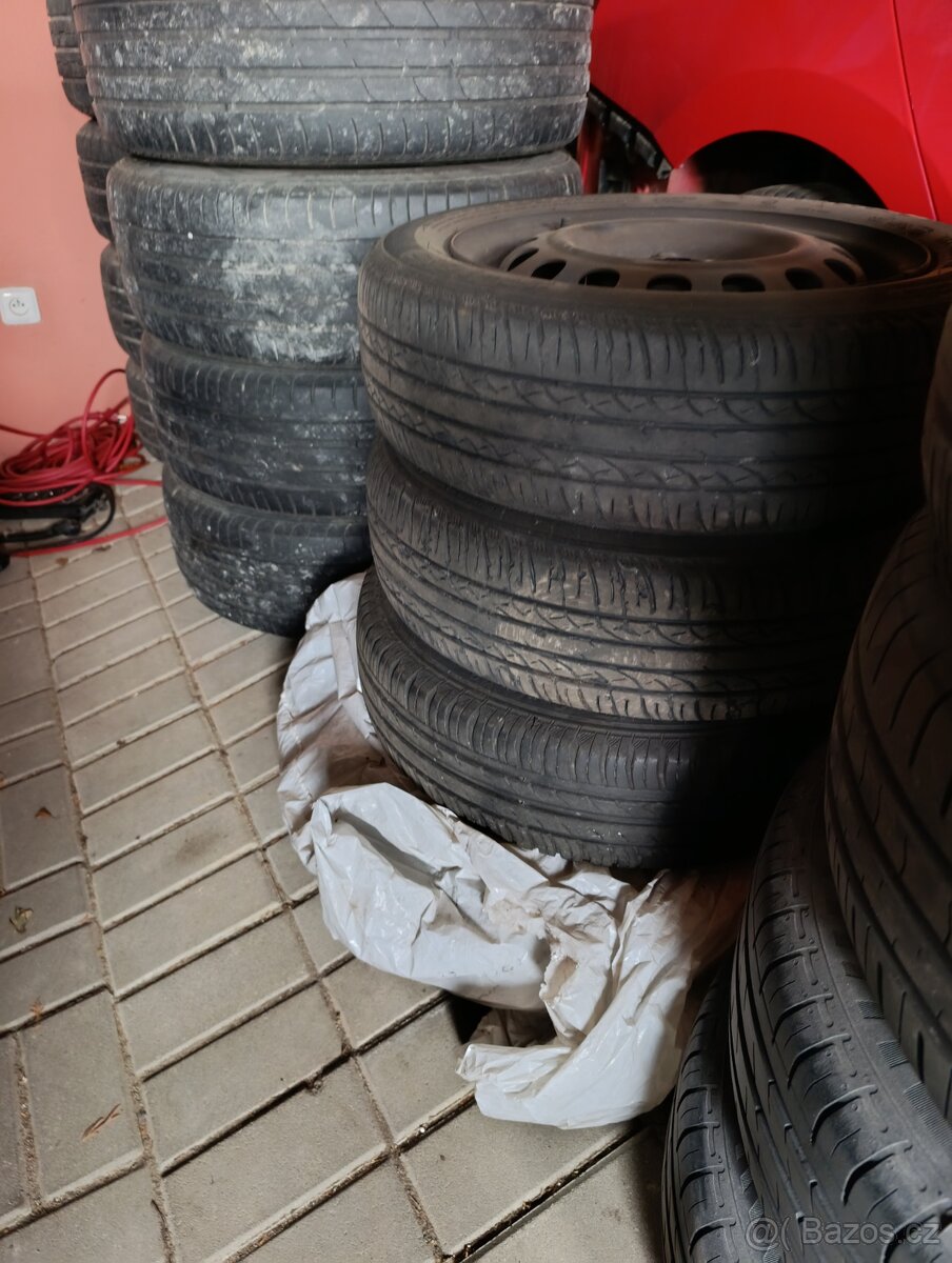 Plechové sady kol 6xsada - 4