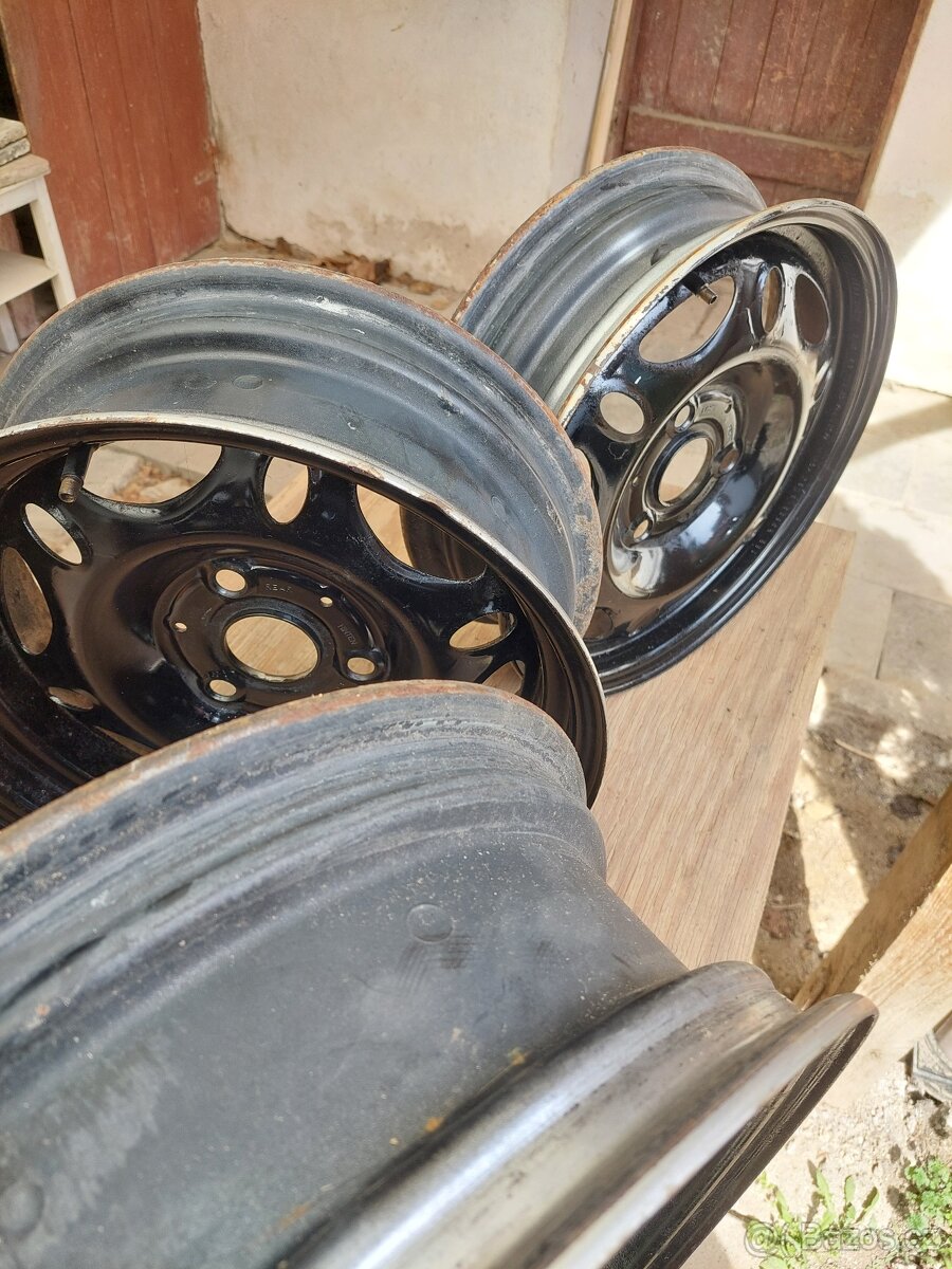 Smart W451 plechové disky - 4