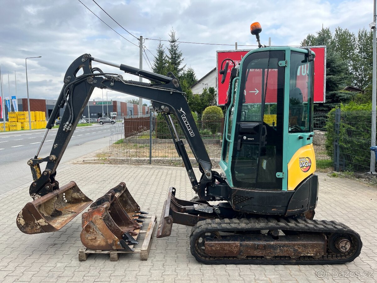 Minibagr minirypadlo Yanmar VIO25-4, JCB CAT Kubota - 4