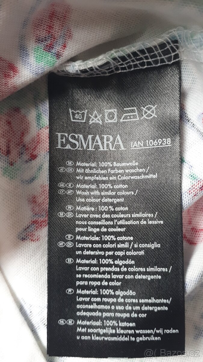 Nové bavlněné letní šaty Esmara vel. S 36 - 4