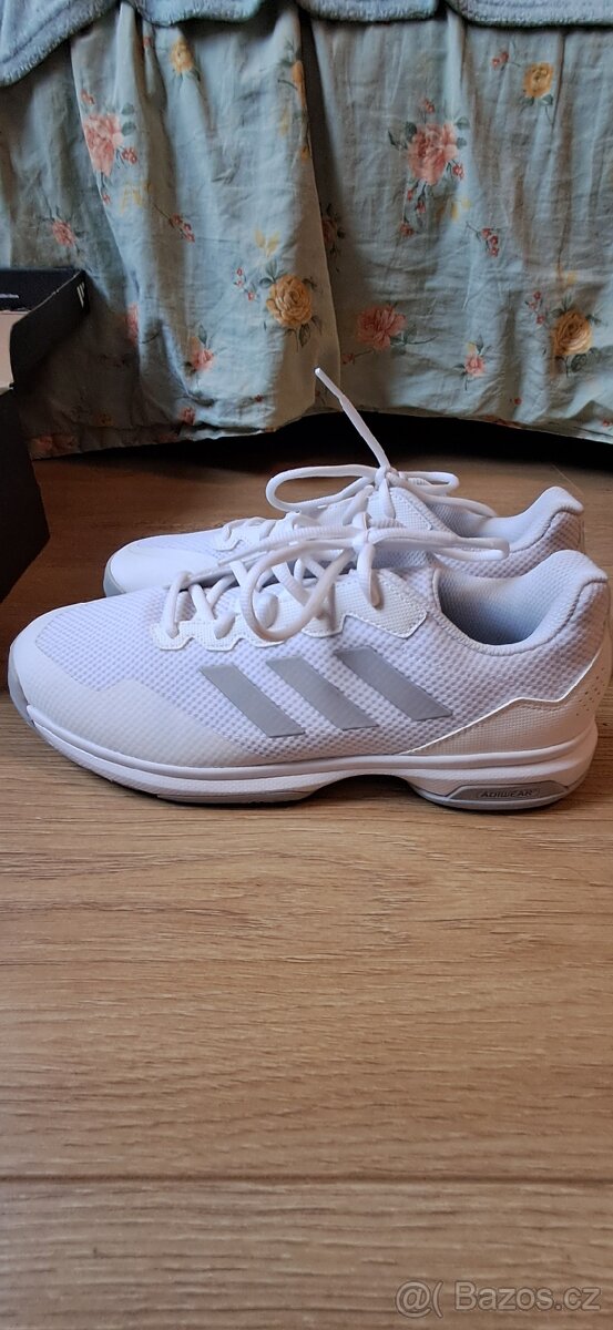 Adidas boty GameCourt2 Bilé - 4