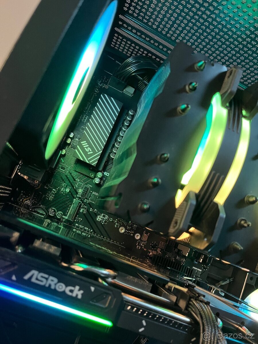 Nový Herní PC: Ryzen 5 7600 /RX 9060 XT 8GB / 32GB DDR5 - 4