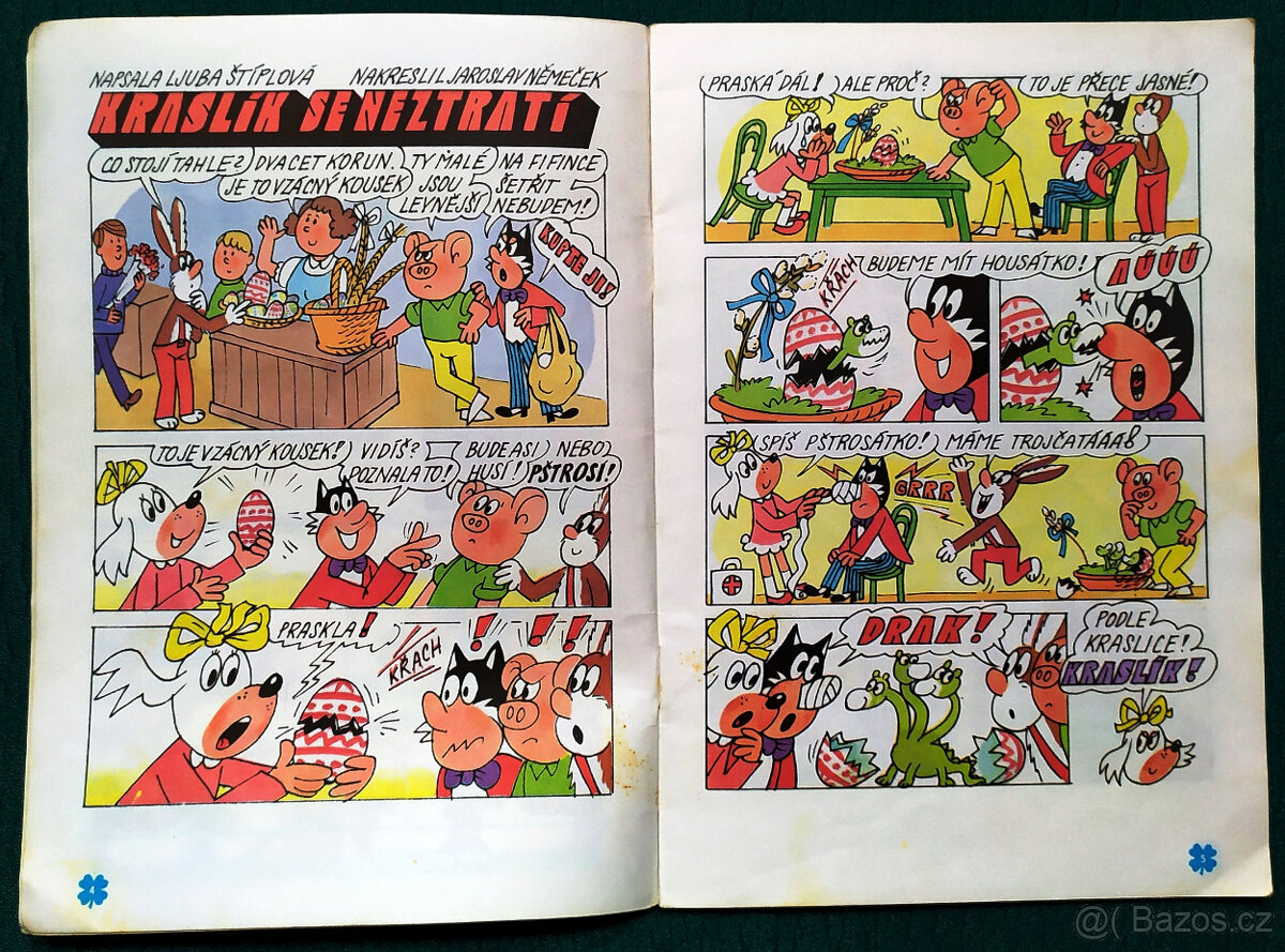 ČTYŘLÍSTEK č. 150/1987 KRASLÍK SE NEZTRATÍ - 4