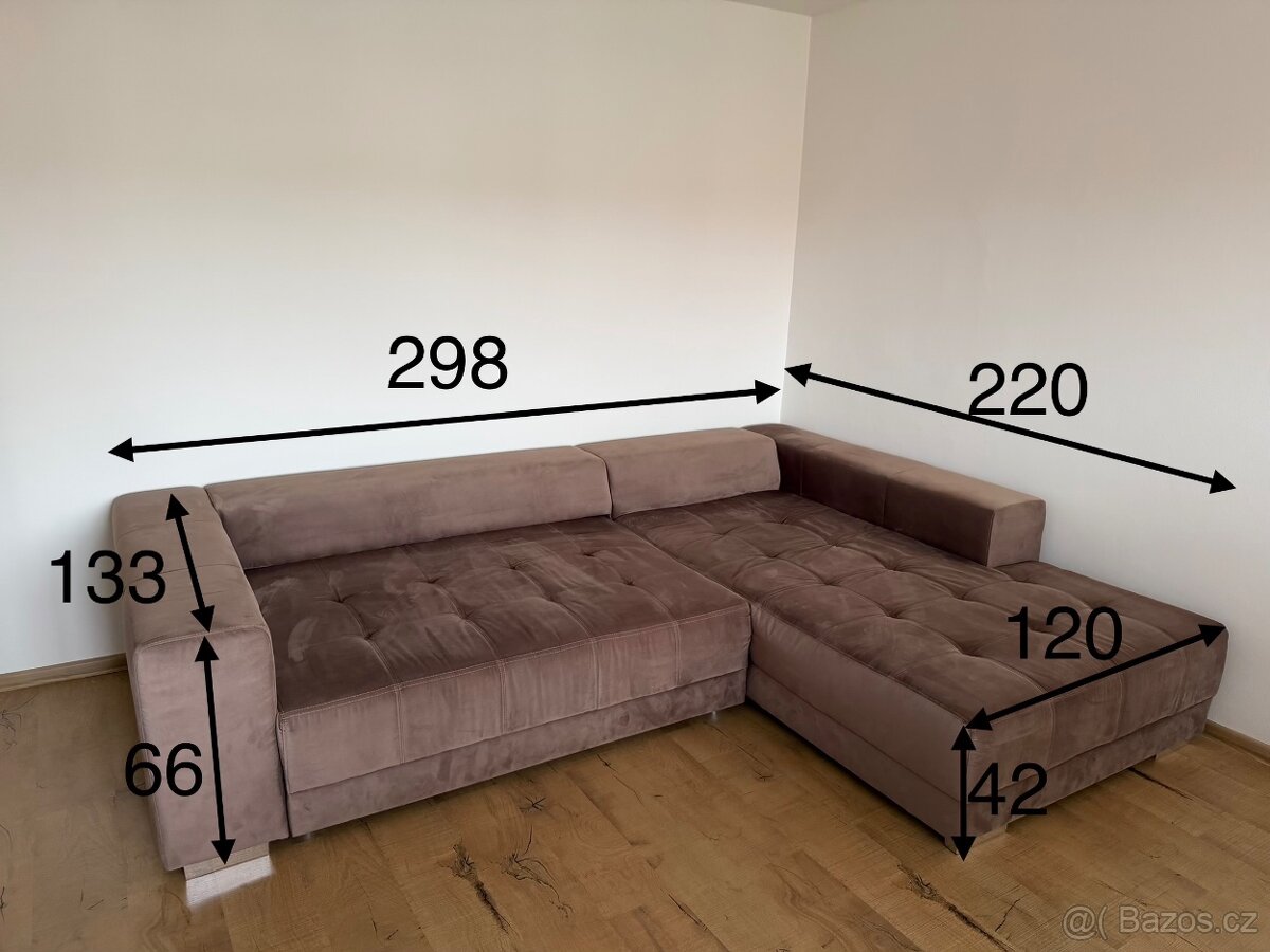 Rohová sedací souprava - 4