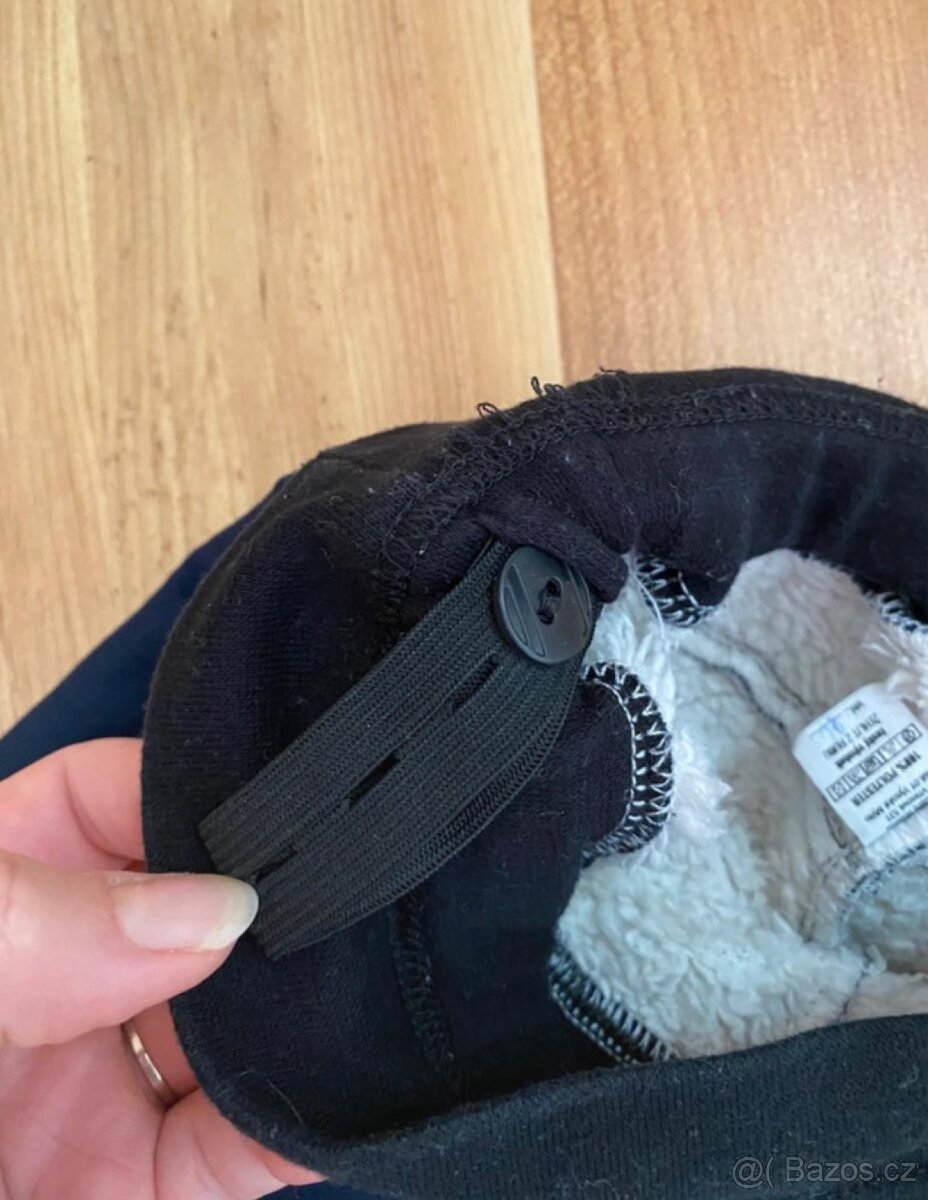 Dětské zateplené softshellové kalhoty vel.86 - 4