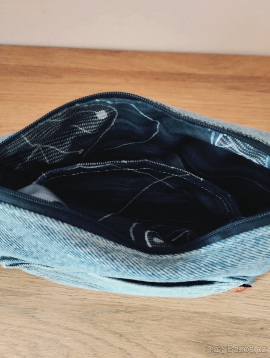 Riflová kosmetická taštička - 4