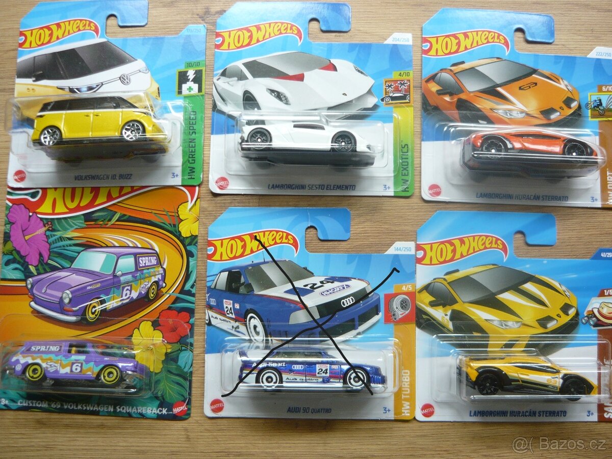 AUTÍČKA HOT WHEELS - 4