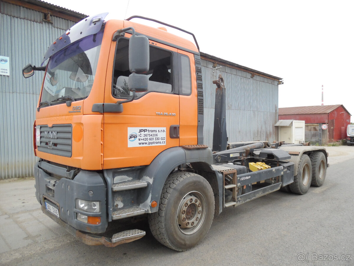 MAN TGA 08 - 6x4 BB + nosič kontejnerů Meiller - 4