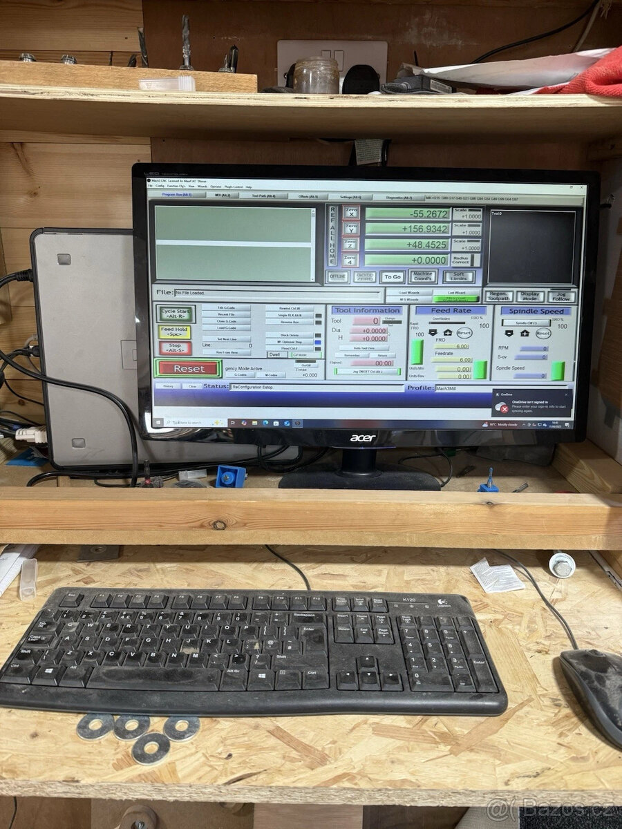 CNC frézka 60x90 - 4