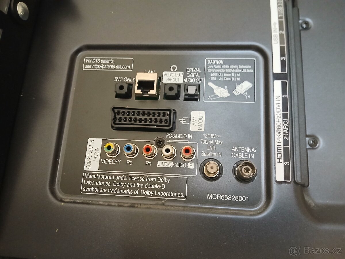 65" LG 65UF851V - 4K Smart TV - 4