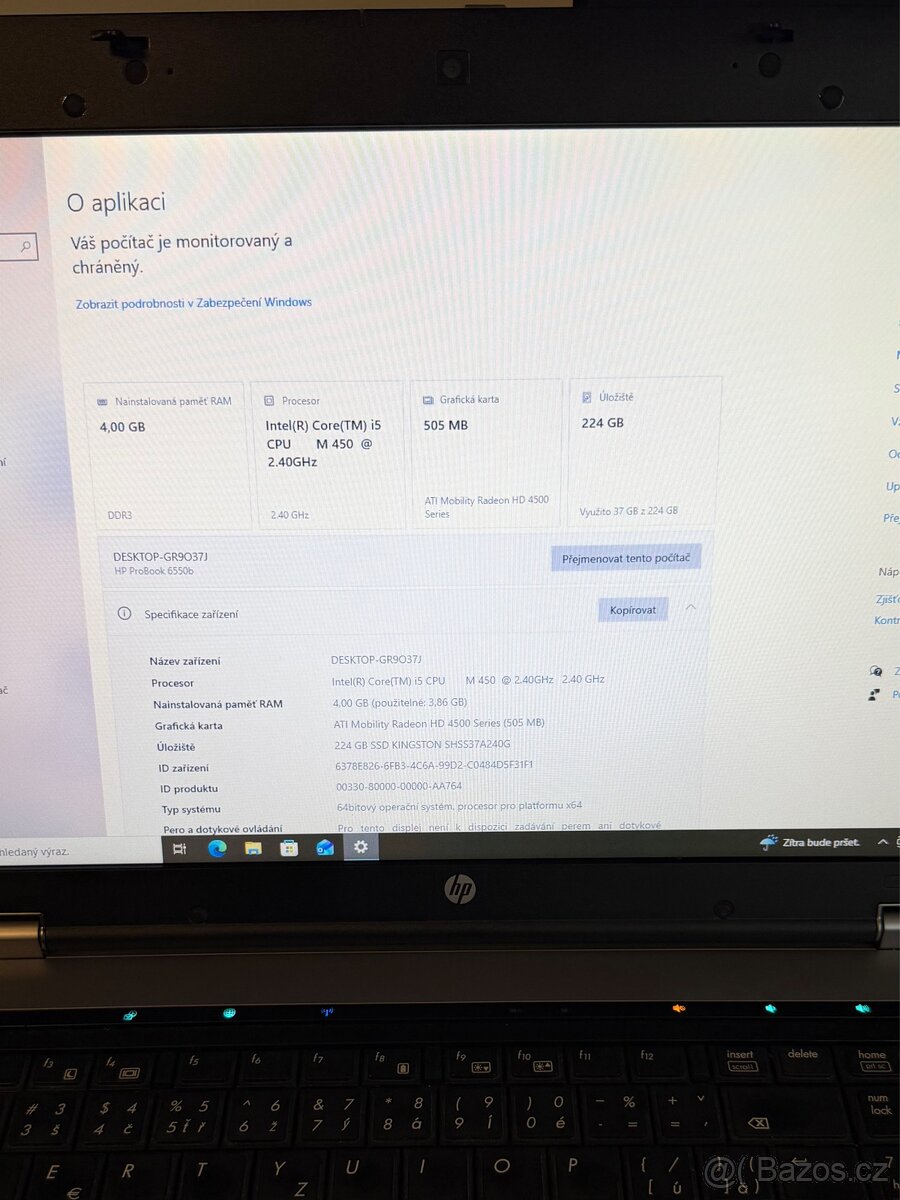 HP ProBook 6550b – Windows 10 - 4