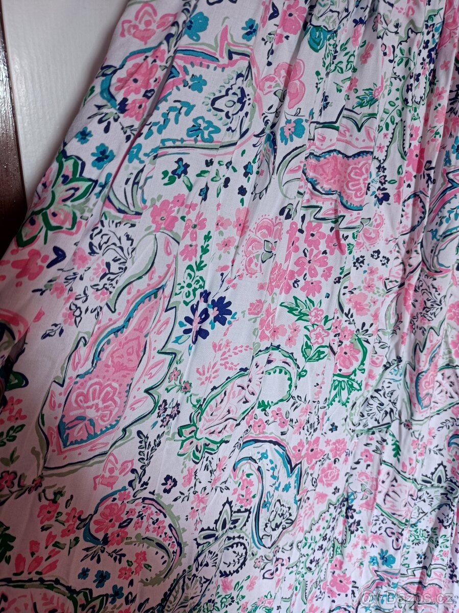 Letní barevné šaty - 4