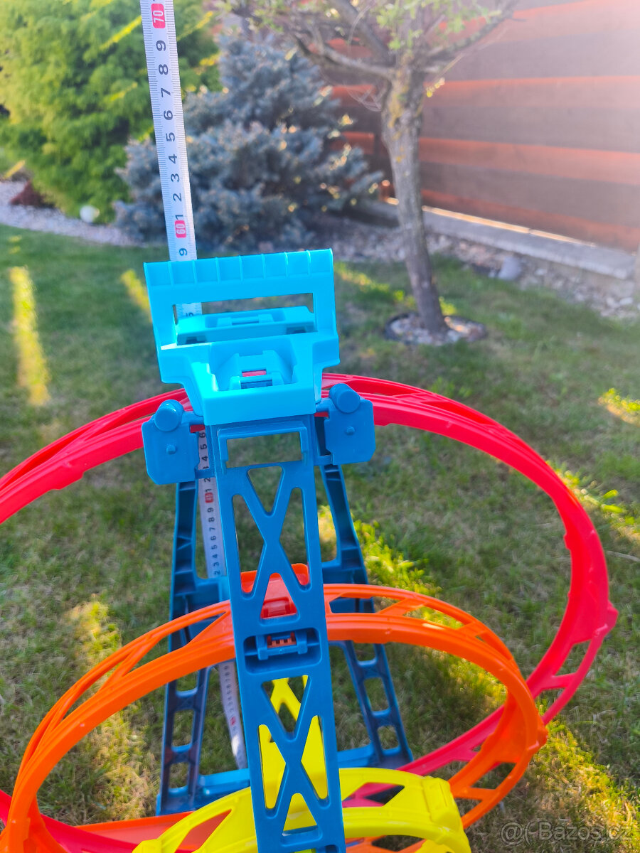 Mega set hot wheels - 2 velké dráhy a bonusy - 4