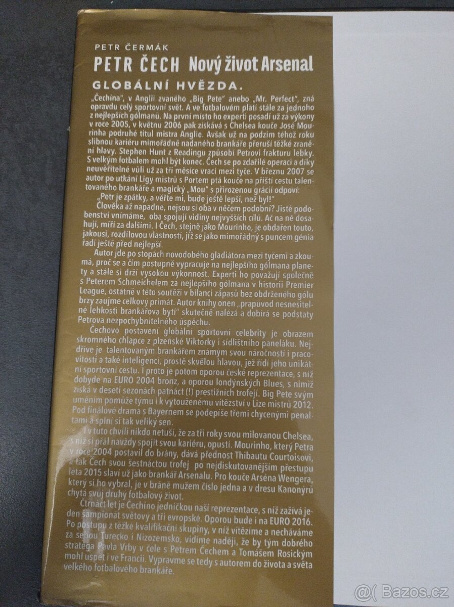 Kniha Petr Čech - Nový život Arsenal - 4