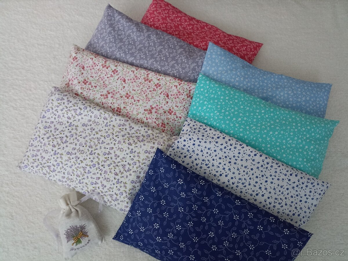 Pohankový nahřívací polštářek s levandulí - 4