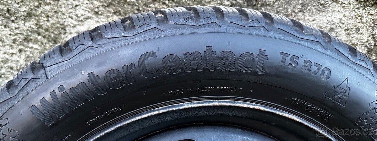 Sada vyvážených kol ŠKODA s Continental Winter Contact - 4