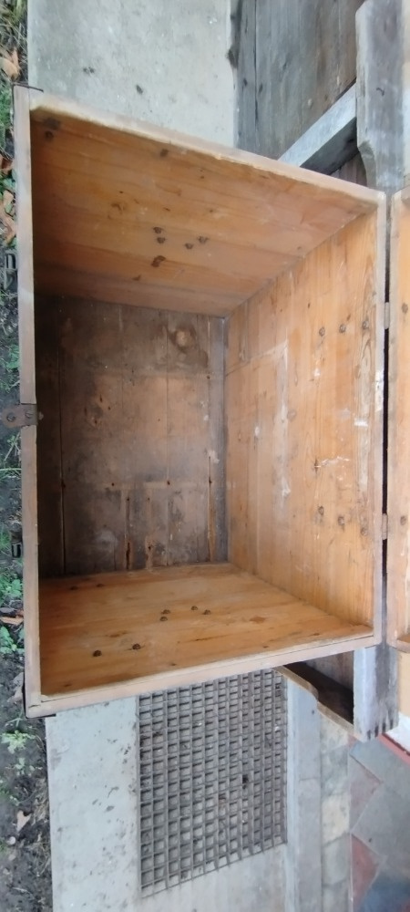 Vojenská transportní bedna TUF - ČSLA, industriální styl - 4