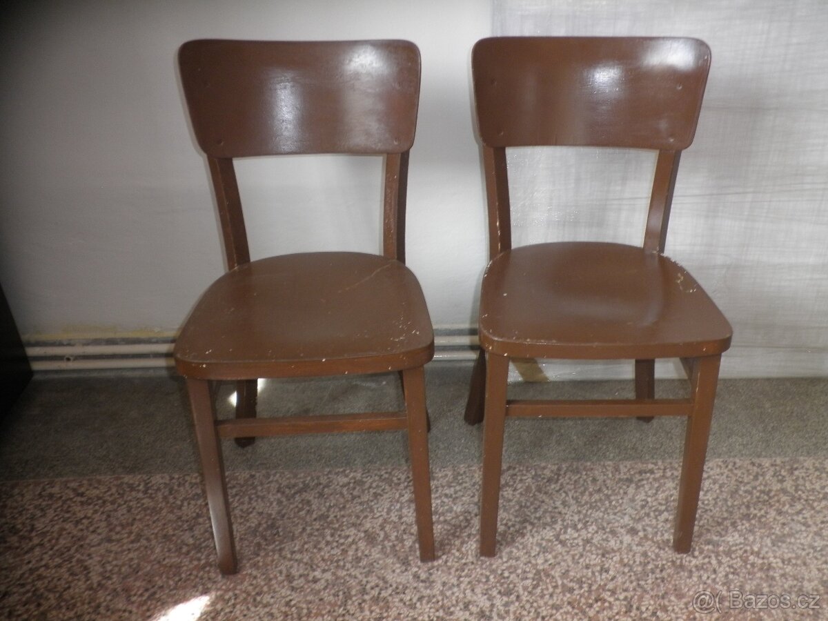 Židle TON - možno 4 kusy - 4