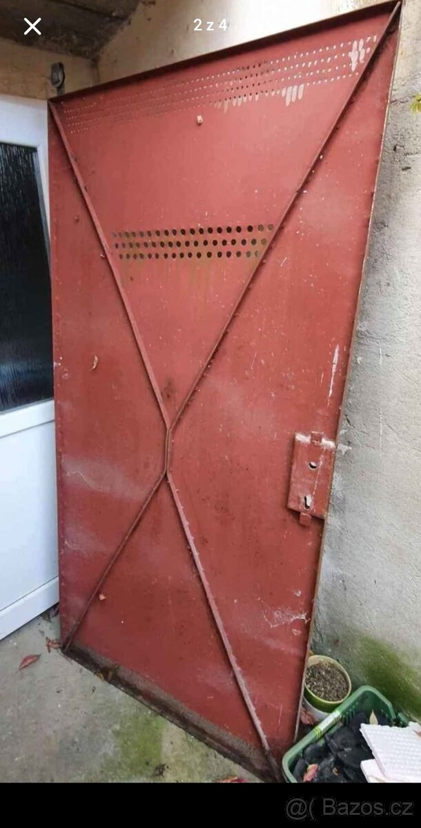 Plechové posuvné dveře - 4