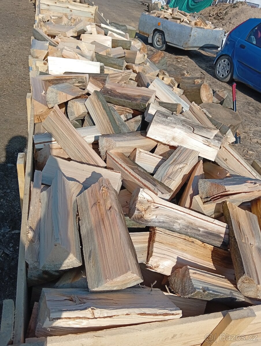 Palivové dřevo štípané - 4