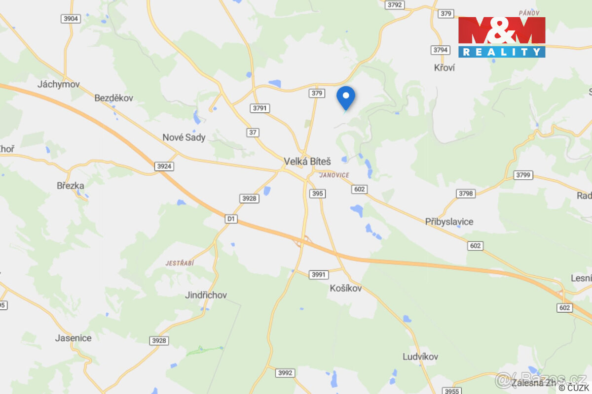 Prodej 1/4 pole 6266 m2 ve Velké Bíteši - 4