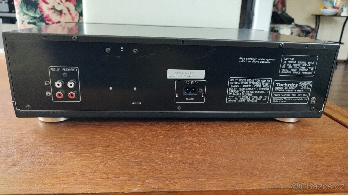 Tape Deck Technics RS-BX747 - 4