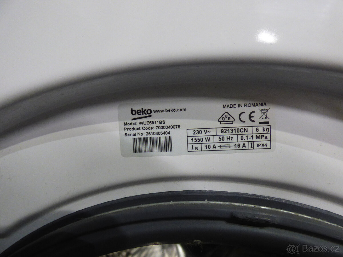 Beko WUE6511BS - 4