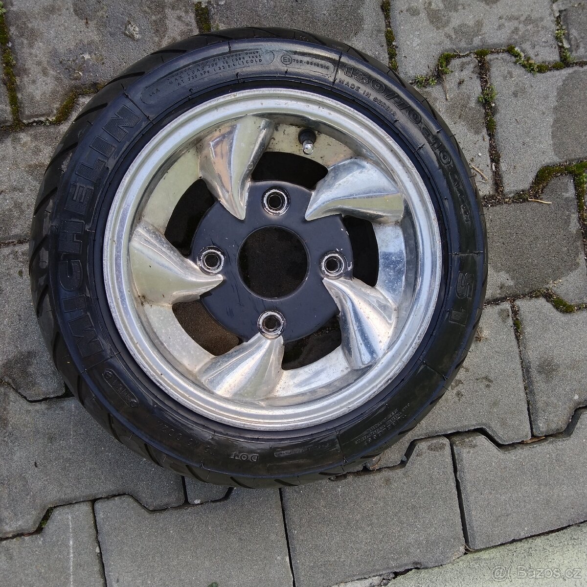 Litá silniční ALU kola 10" na čtyřkolku