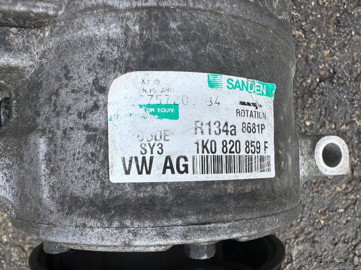 Klimakompresor Škoda Octavia 2 1.9 Tdi 77kw - 4