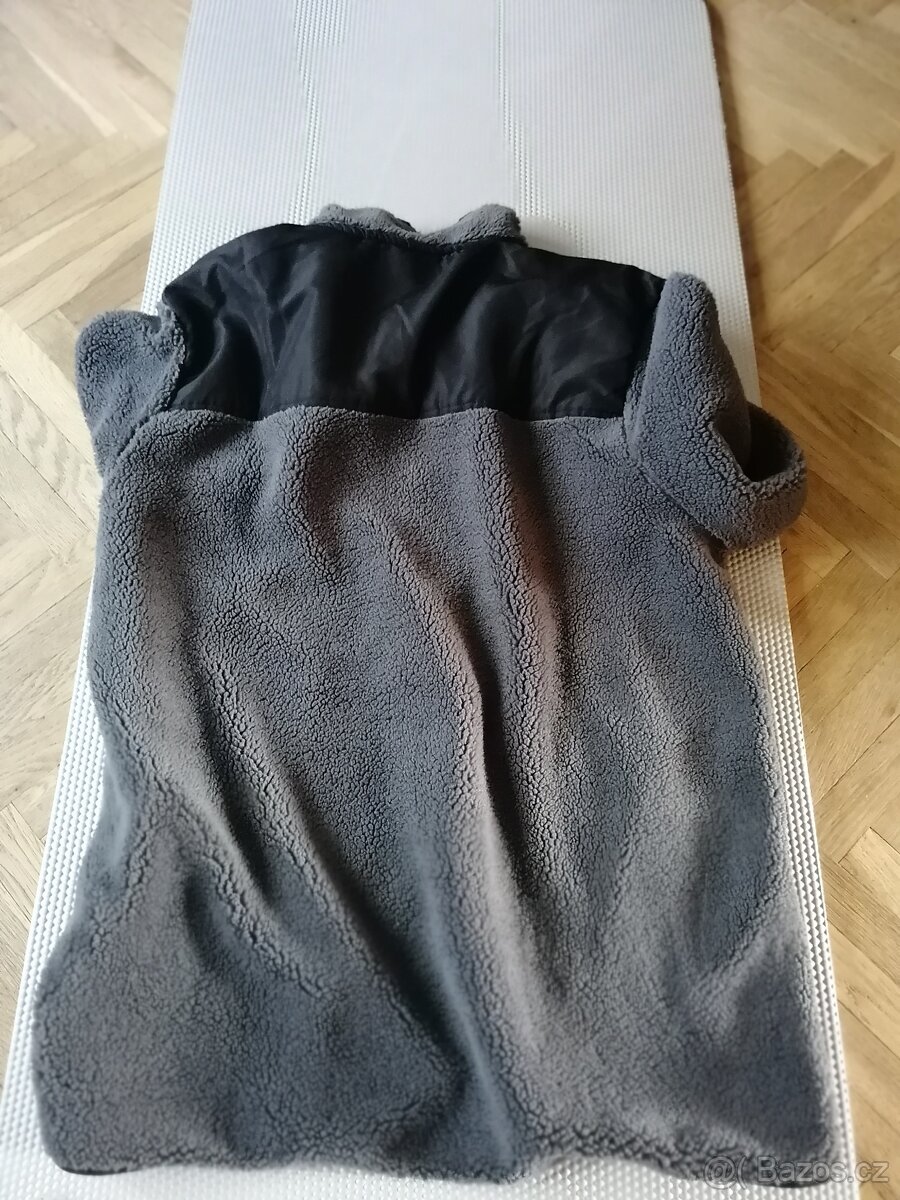 Pánská mikina/bunda XL - kožíšek fleece - 4