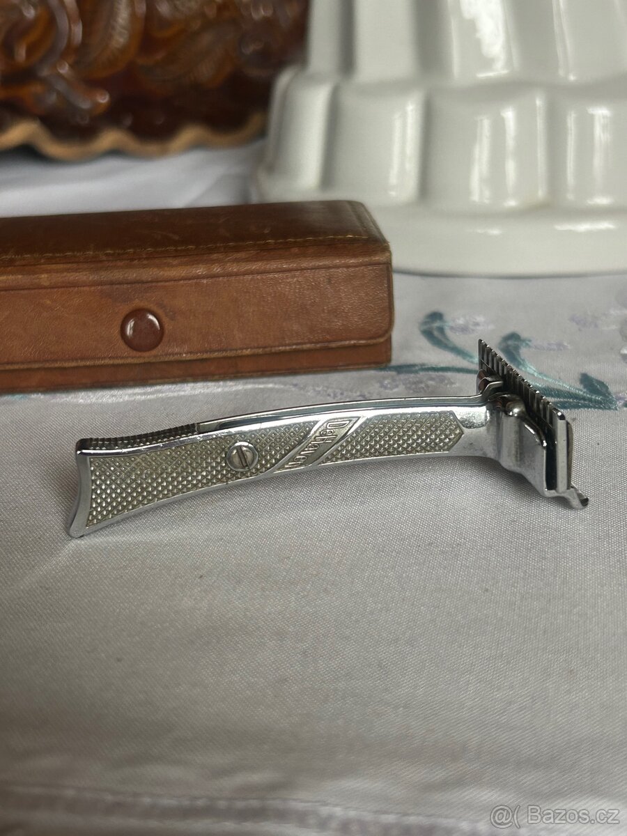 Starý holicí strojek De Haven – Model No. 3 (USA) - 4
