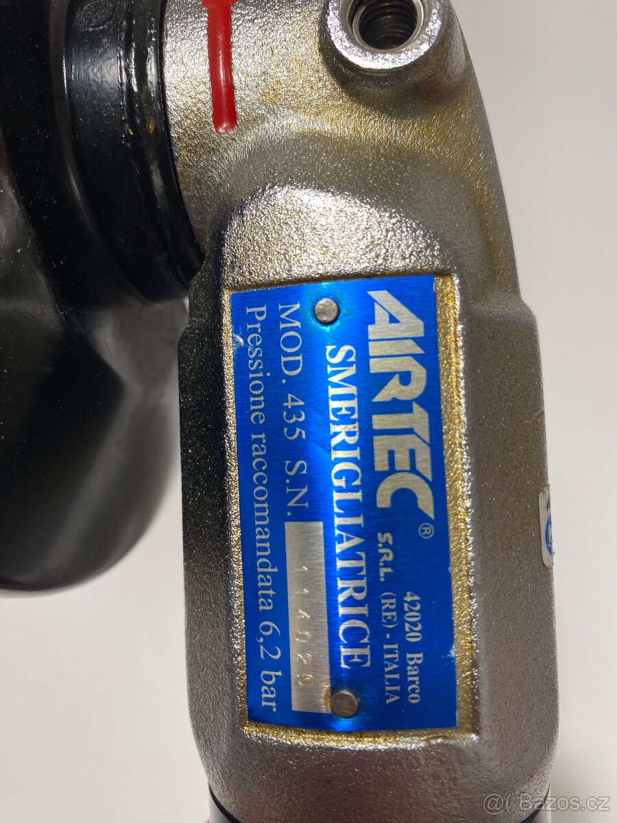 Airtec- Pneumatická úhlová bruska 125 mm, AP 435 - 4