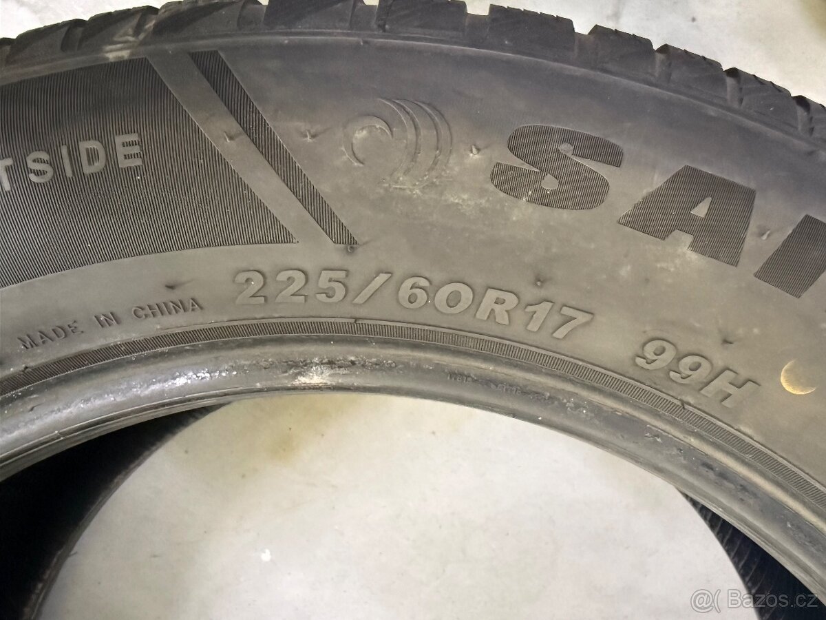 4x zimní pneu 225/60 R17 - 4