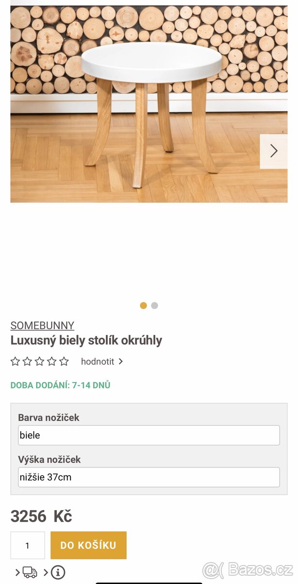 Luxusní dětský stolek Somebunny - 4