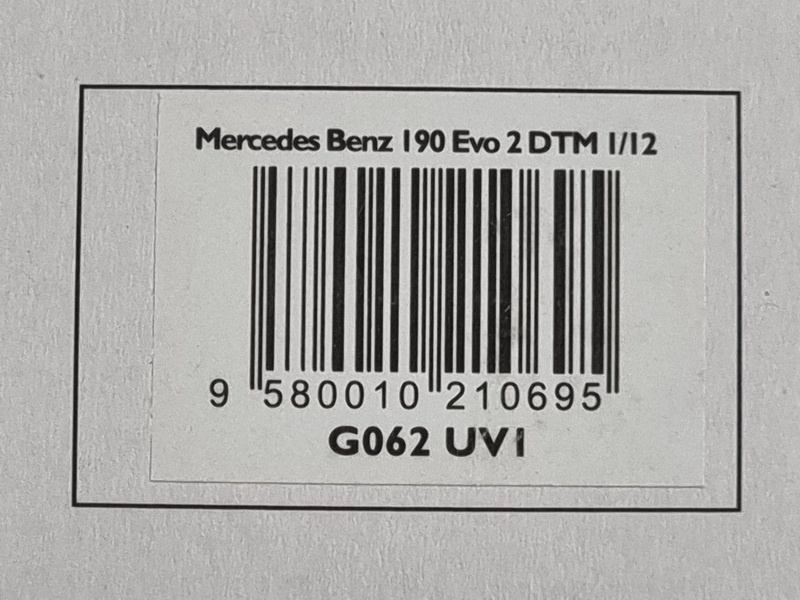 Mercedes-Benz W201 190 EVO 2 DTM 1:12 OttoMobile - 4