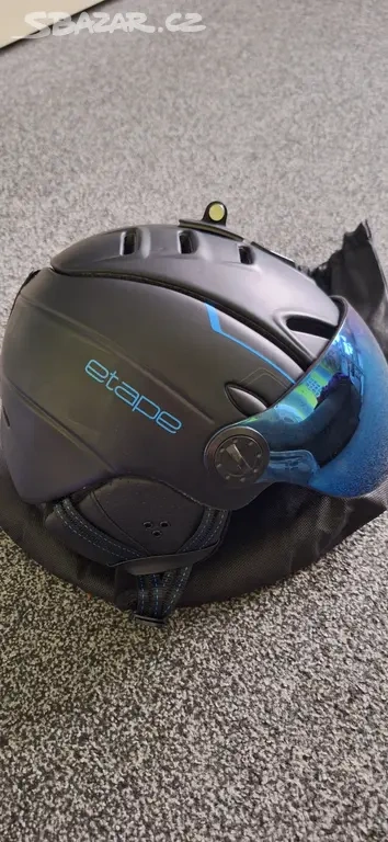 Lyžařská helma pánská se štítem Etape XL 58-61cm - 4