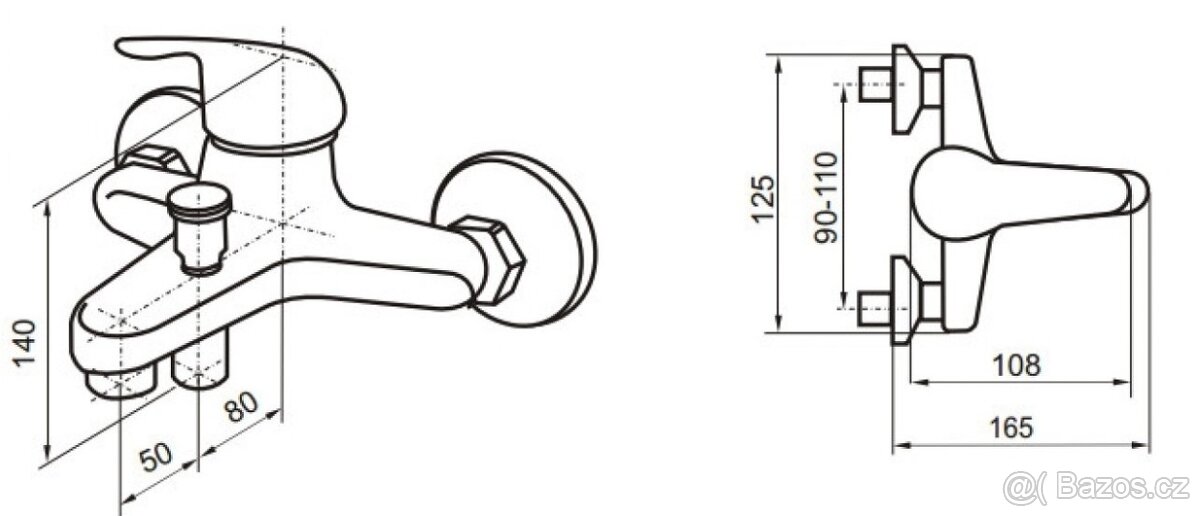 Baterie sprchová - 4