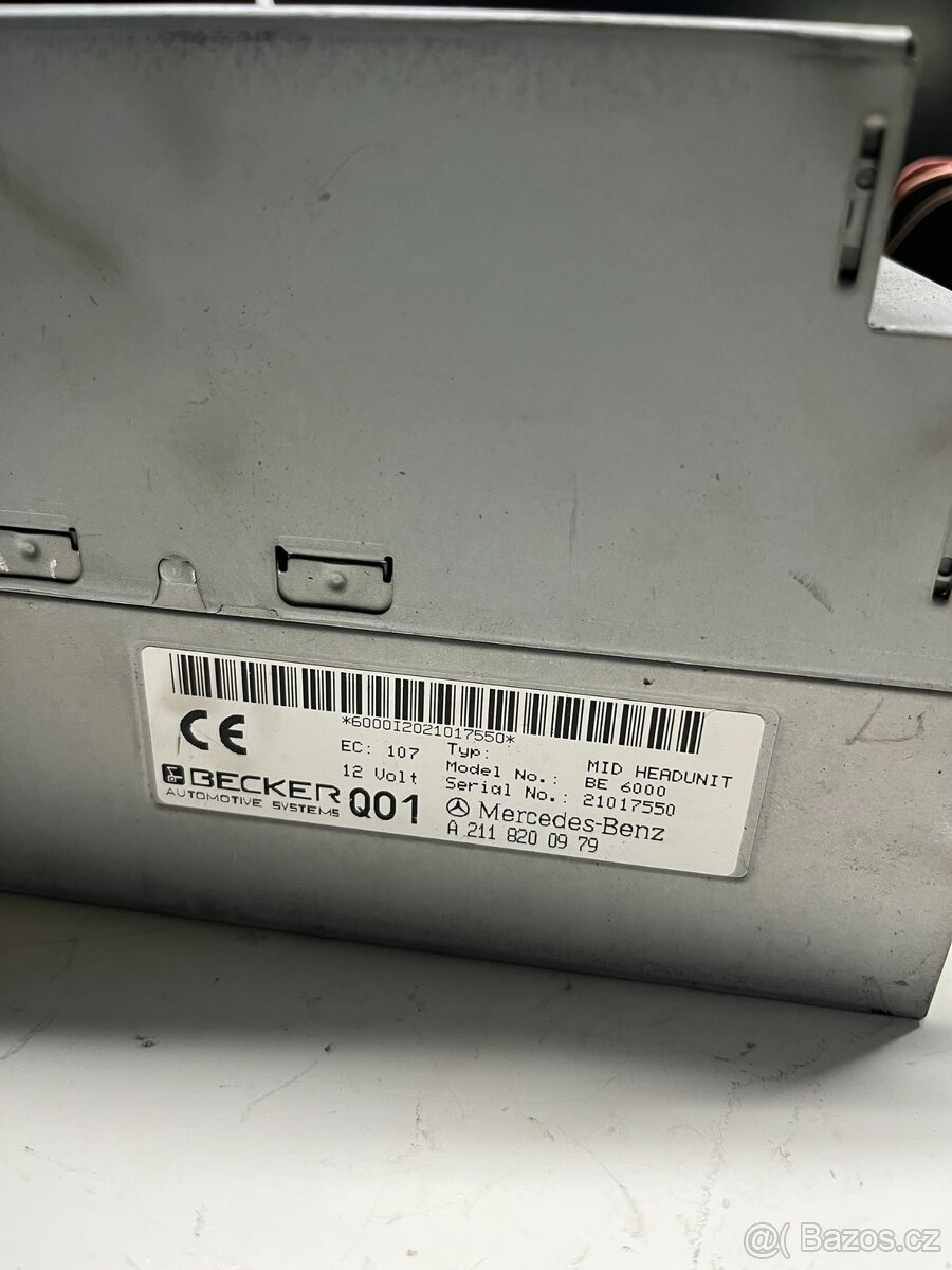 //Rádio Mercedes-Benz E W211 CD// - 4