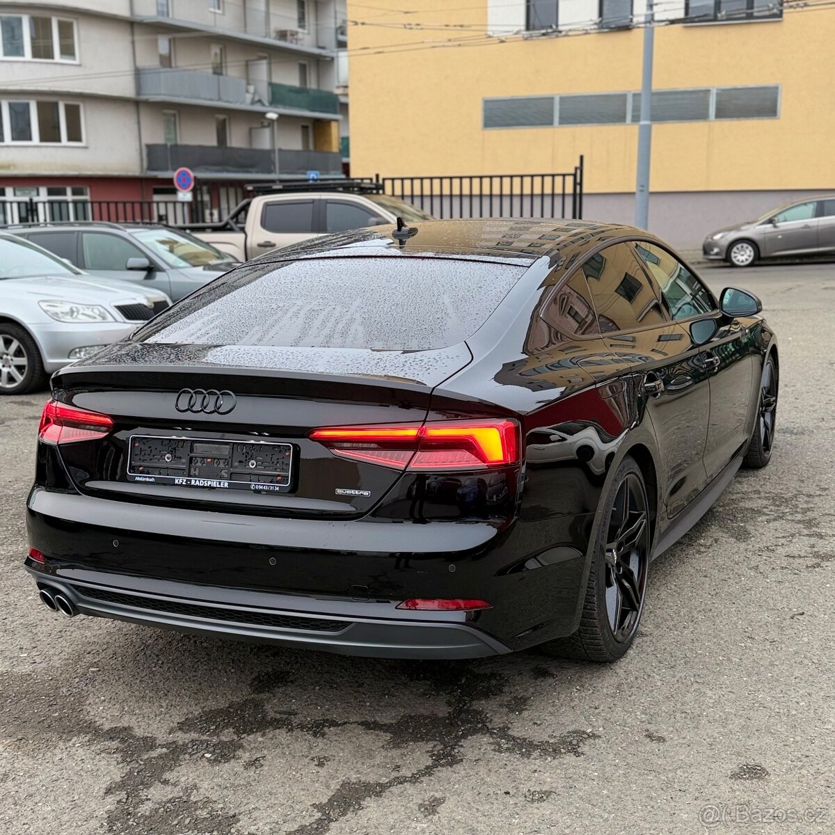 Audi A5, 3.0TDI-S-LINE,QUATTRO,SERV.KN Ojeté, 6/2017, 217 0 - 4