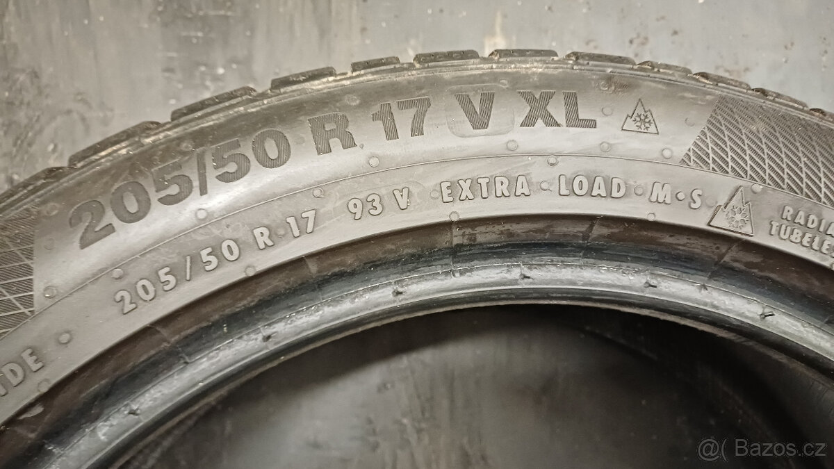 Zimní pneu Continental 205/50/17 93V - 4