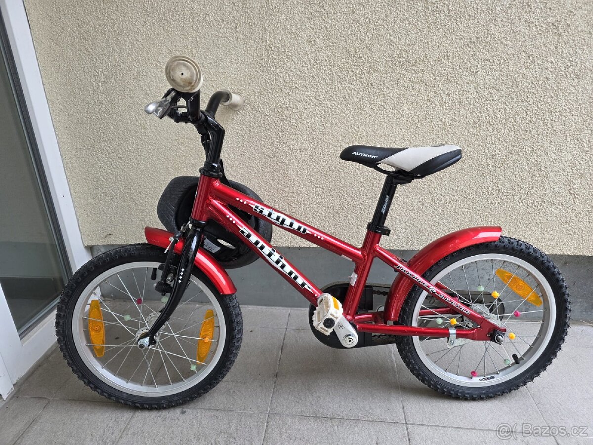 Dětské kolo 16" Author stylo červené - 4