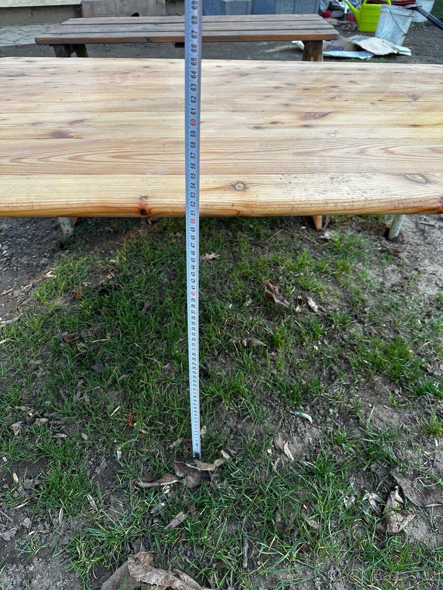 Venkovní dětský stoly s židlemi - 4