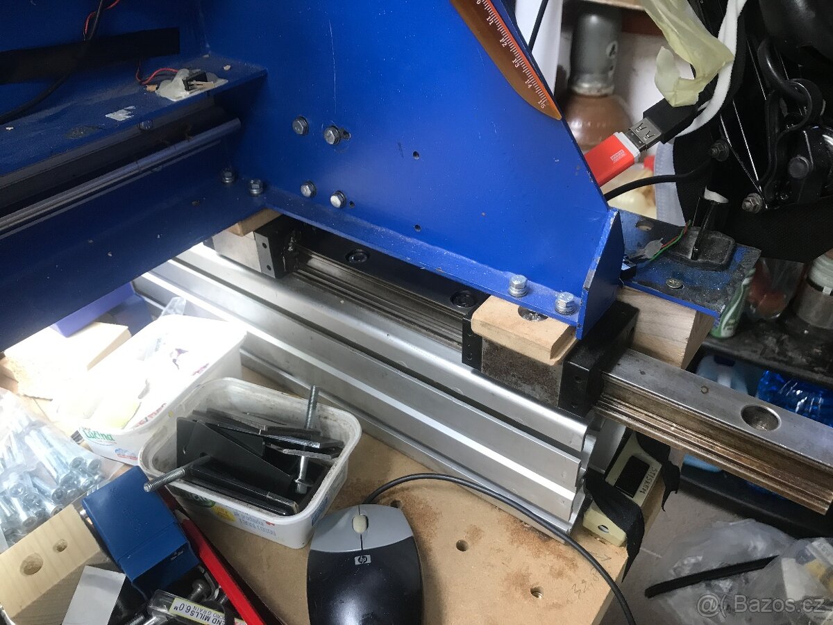 Cnc portálová frézka hobby 180 x 85 cm - 4