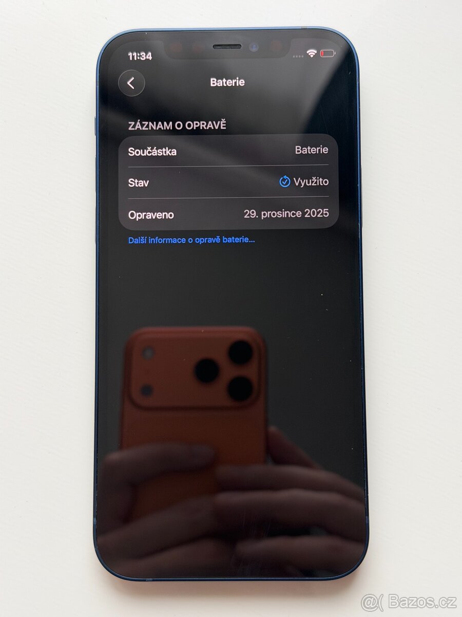 iPhone 12 64GB Modrý, Baterie 100% - 4