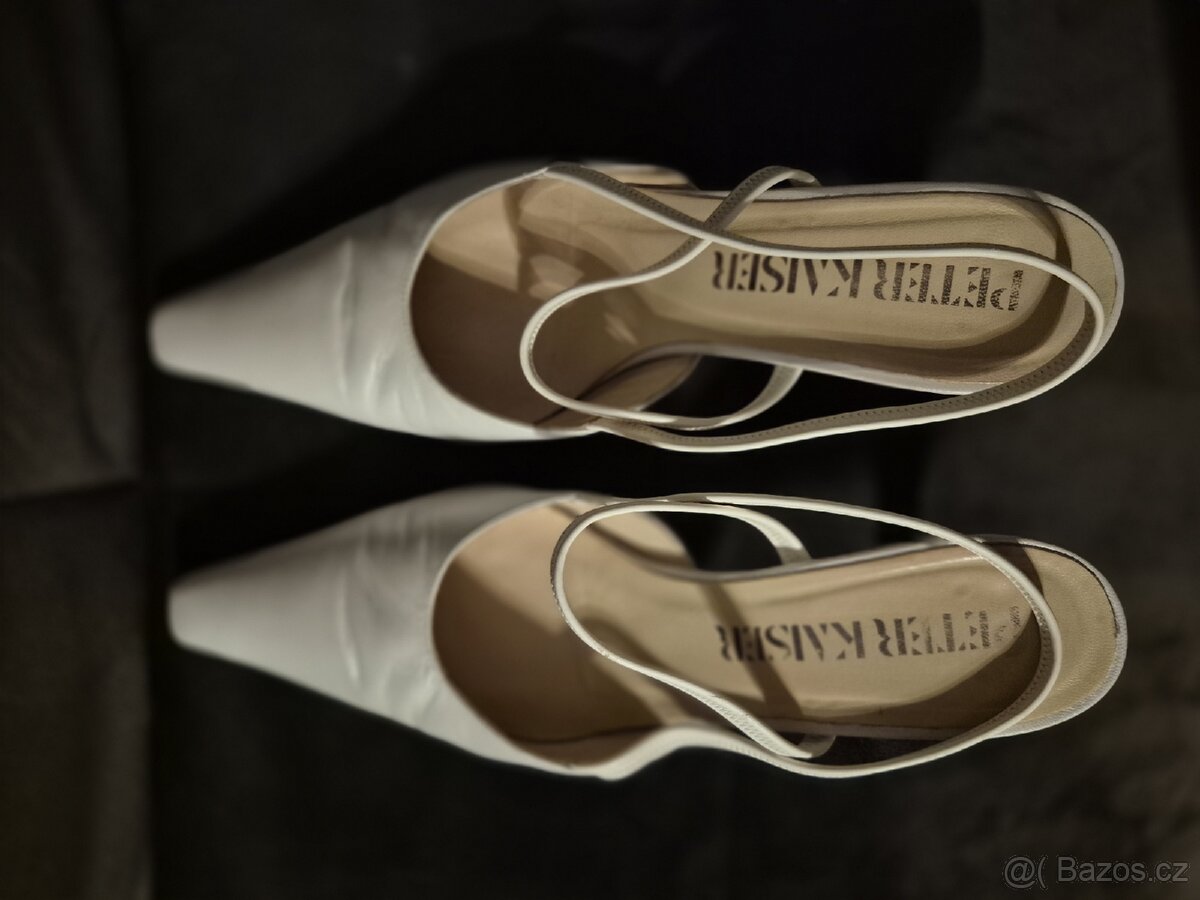 Dámské kožené lodičky - 4