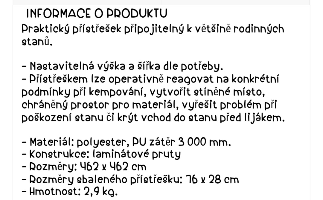 Přístřešek COLEMAN - 4