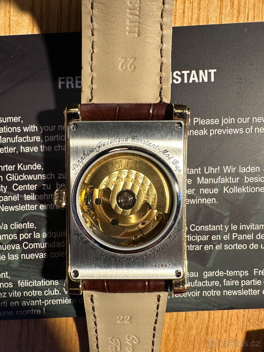 Frederique Constant Classics Carrée Heart Beat Automatic - 4
