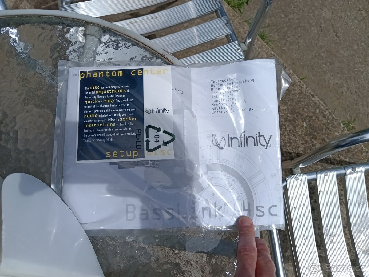vicekanalovy zesilovač Infinity Basslink 4sc - 4