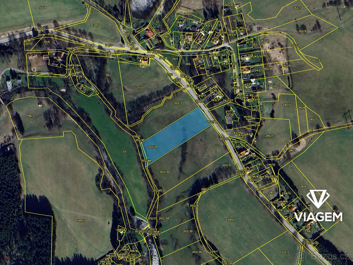 Pole 5 685 m², Podíl 13 % o výměře 711 m² - 4