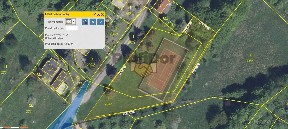 Prodej stavebního pozemku o výměře 1 150 m2 v Třinci - Tyře - 4